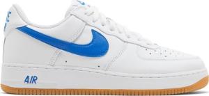 Кроссовки Nike Air Force 1 Low 'Color of the Month - White Royal Blue', белый