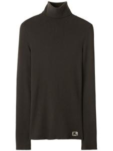 Джемпер Equestrian Knight из смесовой шерсти Burberry, зеленый