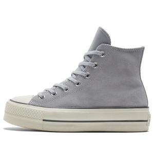 Кроссовки chuck taylor all star lift platform high 'gravel' Converse, серый