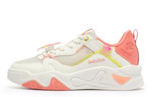 Кроссовки 361° Jincheng Skateboarding Shoes Women's Low-top Feather White / Starfish Pink, розовый