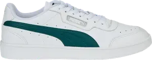 Кроссовки Puma Court Guard White Varsity Green, белый