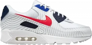 Кроссовки Nike Air Max 90 GS 'Euro Tour', белый