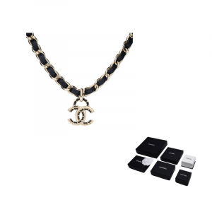 Chanel Женские металлические золотой колье