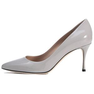 Тонкие туфли высокие туфли 7.5 см женские gray SERGIO ROSSI