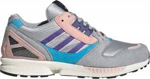Кроссовки Adidas ZX 8000 'Grey Purple', серый