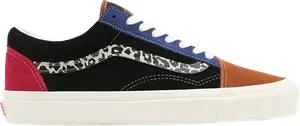 Кроссовки Vans Old Skool 36 DX Anaheim Factory - Animal Mix, разноцветный