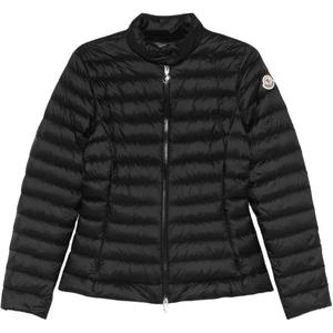 Стеганая куртка на молнии Moncler, черный