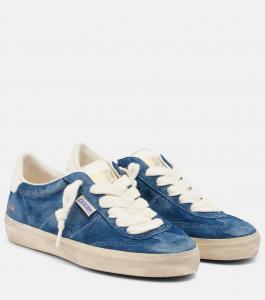 Кроссовки Soul Star из замши Golden Goose, Blue/Milk