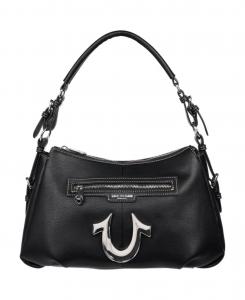 Мягкая сумка с застежкой-молнией True Religion, Black