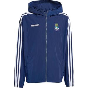 Adidas Originals Minecraft Collaboration, куртка Midnight Indigo для подростков