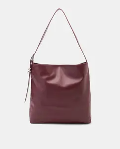 Сумка хобо с пряжкой Easy Wear, бордовый