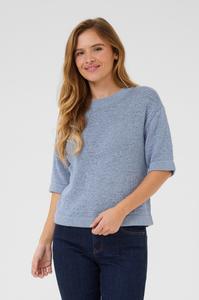 Базовая футболка KASEVITA  Kaffe, светло-голубой