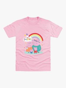 Футболка Brand Threads для всей семьи Peppa Pig, Pink