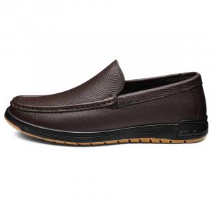 LEXON Мужские повседневные туфли мужские низкие топы коричневые, цвет Brown