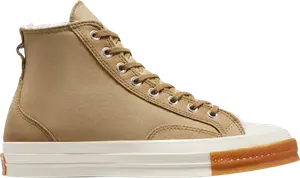 Кроссовки Converse Chuck 70 High Lined Colorblock - Nomad Khaki Gum, коричневый