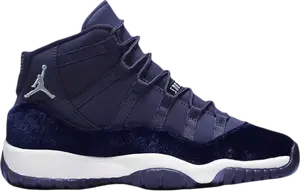 Кроссовки Air Jordan 11 Retro PS Midnight Navy Velvet, синий