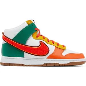 Кроссовки Nike Dunk High 'Chenille Swoosh', красный