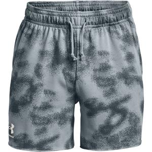 Шорты ua rival terry 6in short Under Armour, синий
