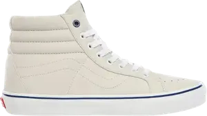 Кеды Vans Sk8-Hi Reissue Butter Leather, белый