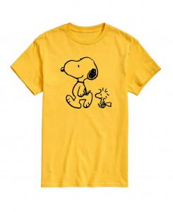 Мужская футболка peanuts snoopy woodstock AIRWAVES