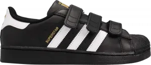 Лимитированные кроссовки Adidas Superstar CF C 'Core Black', черный