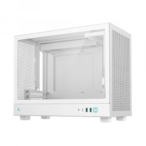 Корпус DeepCool CH160 Plus, Mini Tower, белый