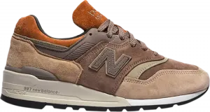 Кроссовки New Balance 997 Made in USA 'Earth Tones', коричневый