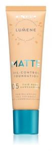 Тональный крем - флюид для жирной и комбинированной кожи Lumene Nordic Makeup Matte, оттенок 0,5 Fair Nude 30 мл
