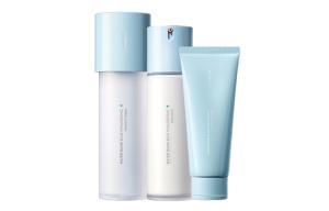 LANZHI New Cool Water лосьон-очищающее средство набор для ухода за кожей увлажняющий, питающий, восстанавливающий, очищающий комплект из двух предметов LANEIGE