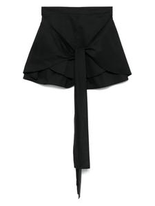 Шорты с драпировкой LIU JO, черный