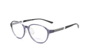 TR Oval Optical Glasses Kids' SEIKO, серый