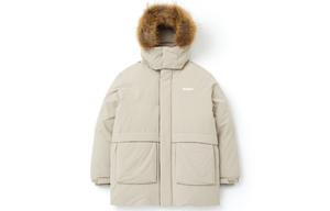 Nerdy Пуховик унисекс светло-коричневый, Light Umber