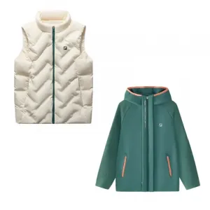 FILA KIDS Пуховик 2-предметный комплект ivory для подростков