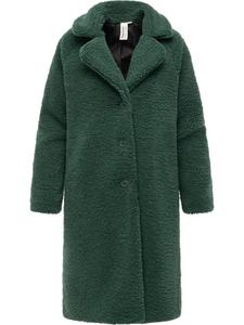 Ragwear Пальто из искусственного меха Tedyco YOUMODO, цвет «Сосновая зелень»