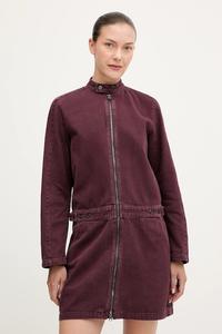 Джинсовое платье G-Star, бордовый