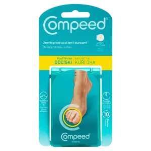 Пластыри от мозолей между пальцами ног, 10 шт./1 уп. Compeed