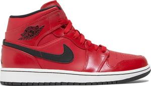Кроссовки Air Jordan 1 Retro Mid Gym Red, красный