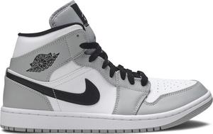 Кроссовки Air Jordan 1 Mid Smoke Grey, серый