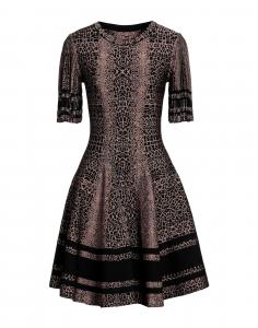 Мини-платье Alaïa, коричневый