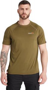 Футболка с коротким рукавом Timberland PRO Mens Wicking Good 2.0, Burnt Olive