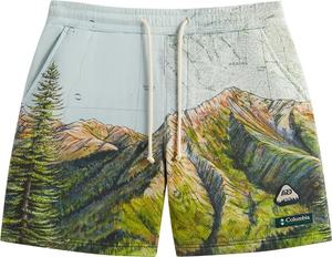 Шорты Kith For Columbia Big Sur Fleece, мультиколор