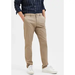 Брюки-чиносы SELECTED HOMME "SLH175-SLIM NEW MILES FLEX PANT NOOS", цвет Vetiver