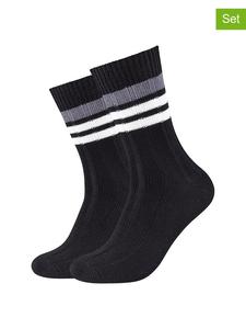 Camano Комплект из 2 пар: черные носки