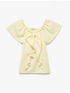 Блузка SS желтого цвета KOTON