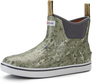 Женские ботинки SUREWAY для палубы, профессиональные, противоскользящие, для рыбалки и щиколотки, водонепроницаемые, дождевые, Women-overland