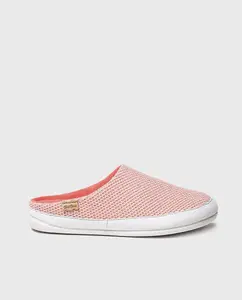 Женские тапочки из дышащей ткани однотонных тонов Toni Pons, розовый