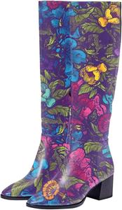 Женские модные ботильоны FSJ с молнией, средний массивный каблук, круглый носок, стильные, удобные для ходьбы, размеры 4-15 США, Garden