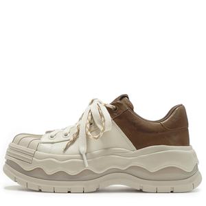 VITTORIO VENTURA Низкие повседневные туфли женские абрикосово-коричневого цвета