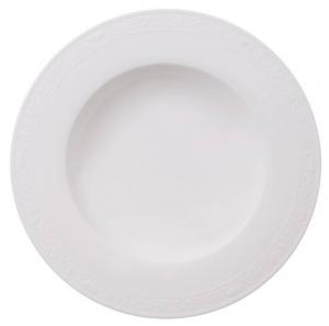 Суповая тарелка Villeroy & Boch White Pearl, белый - фарфор - 25 х 4 х 25 см