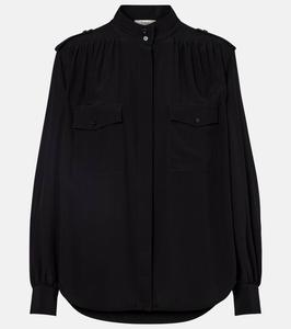 Шёлковая рубашка Chloé, Black